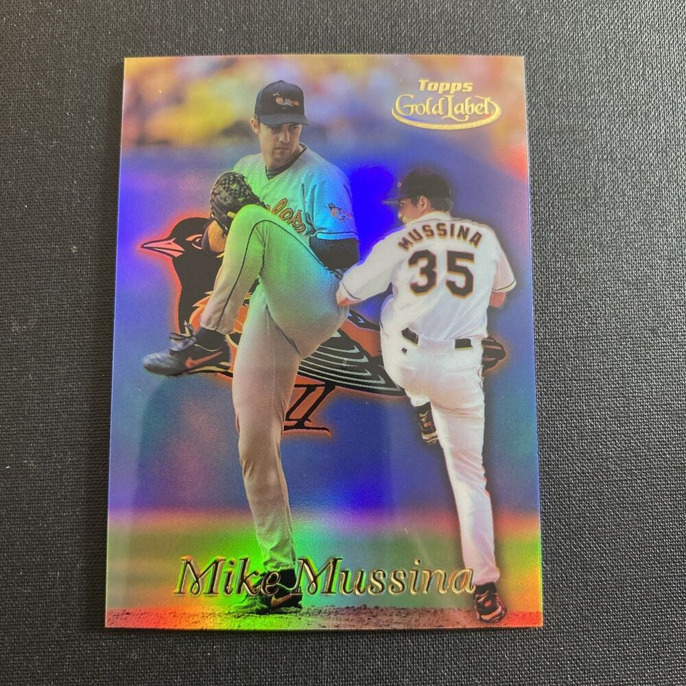 1999 Topps Gold Label - Mike Mussina #49 Class 2 Black